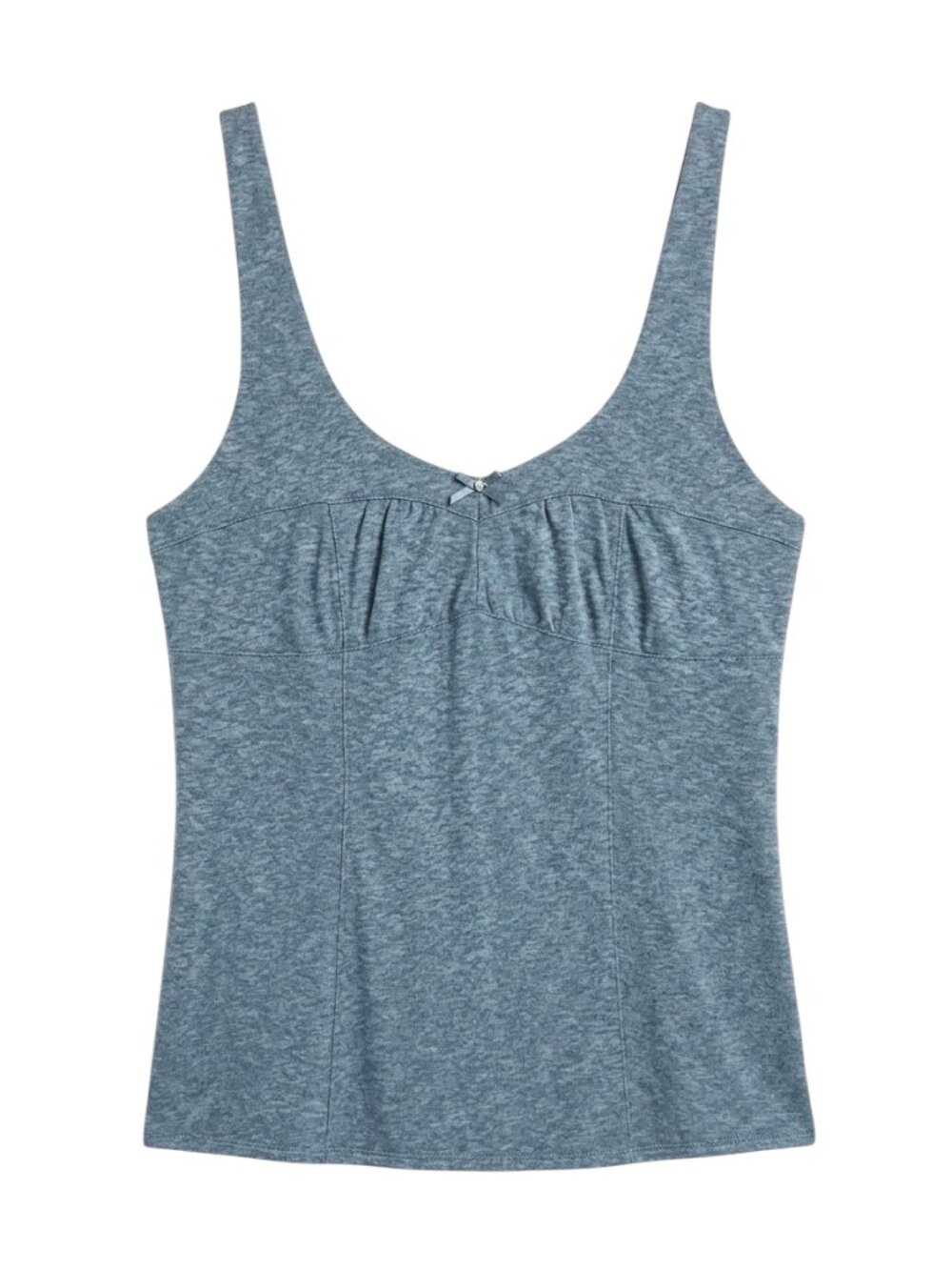 INTIMATELY FREE PEOPLE Grey Heathered Sleeveless Tank Top - Size Large